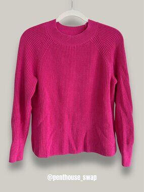 NWOT Hot Pink Banana Republic Sweater, Size M